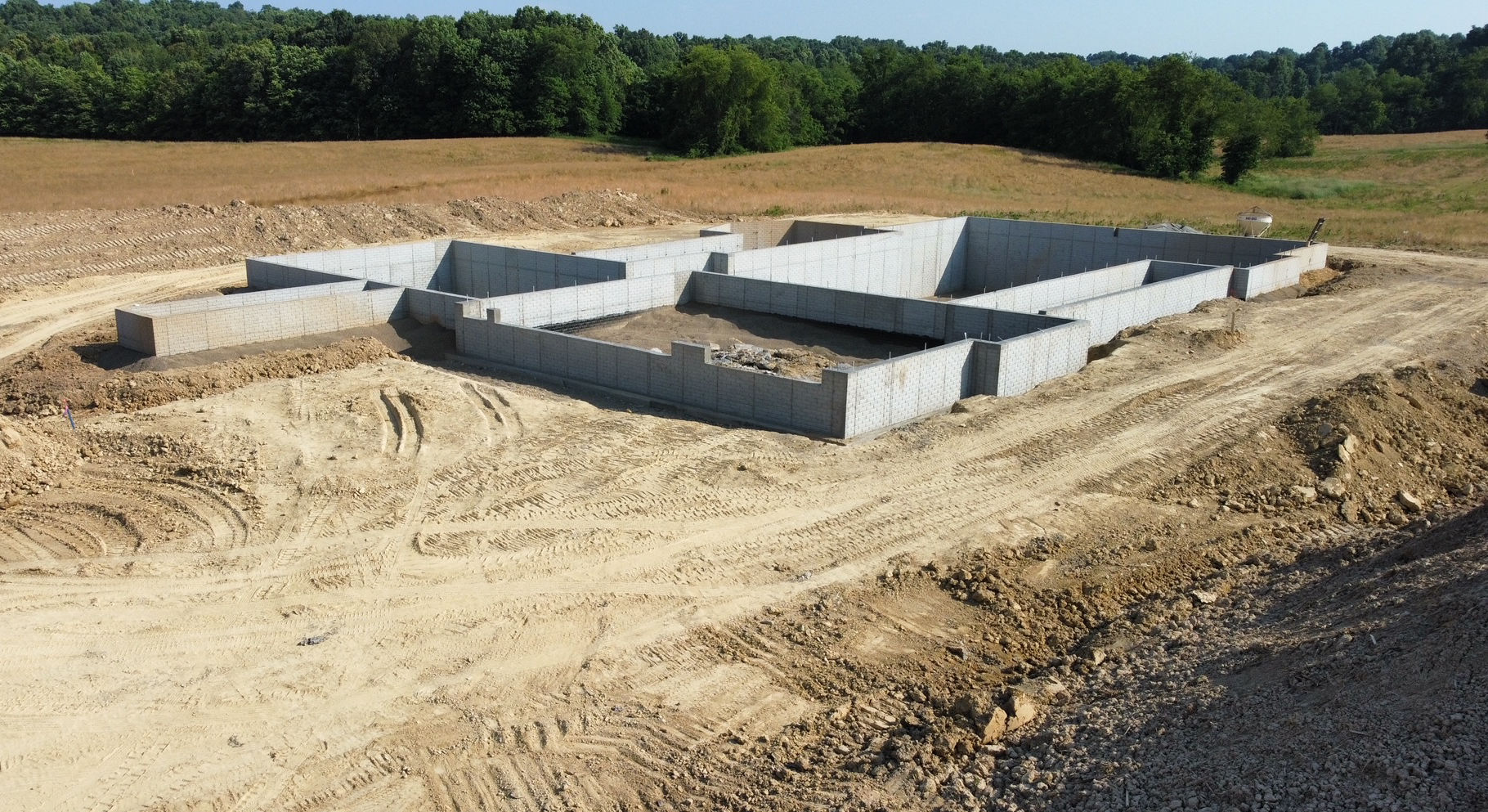 poured wall foundation