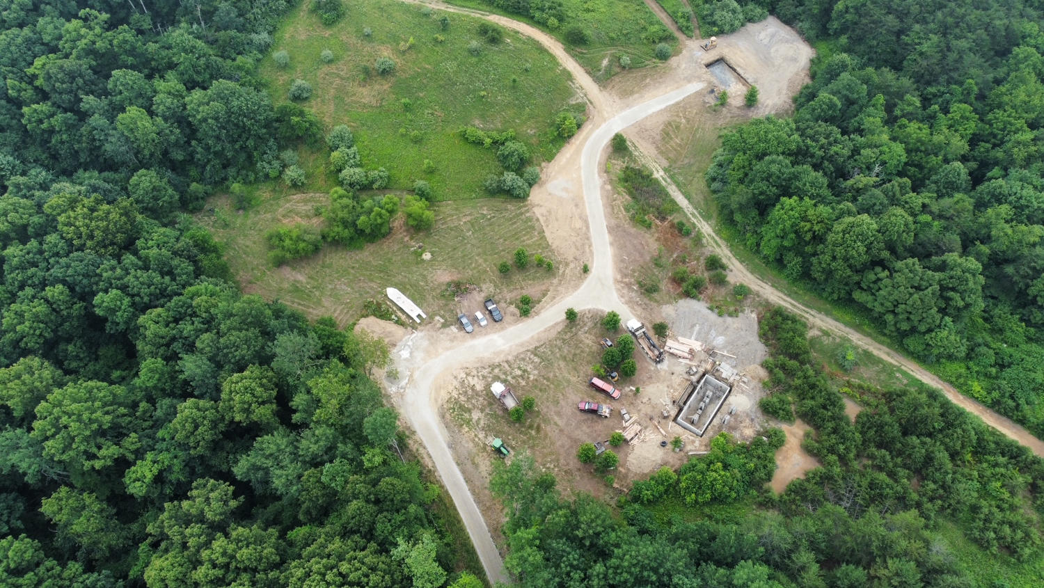 foundation building site