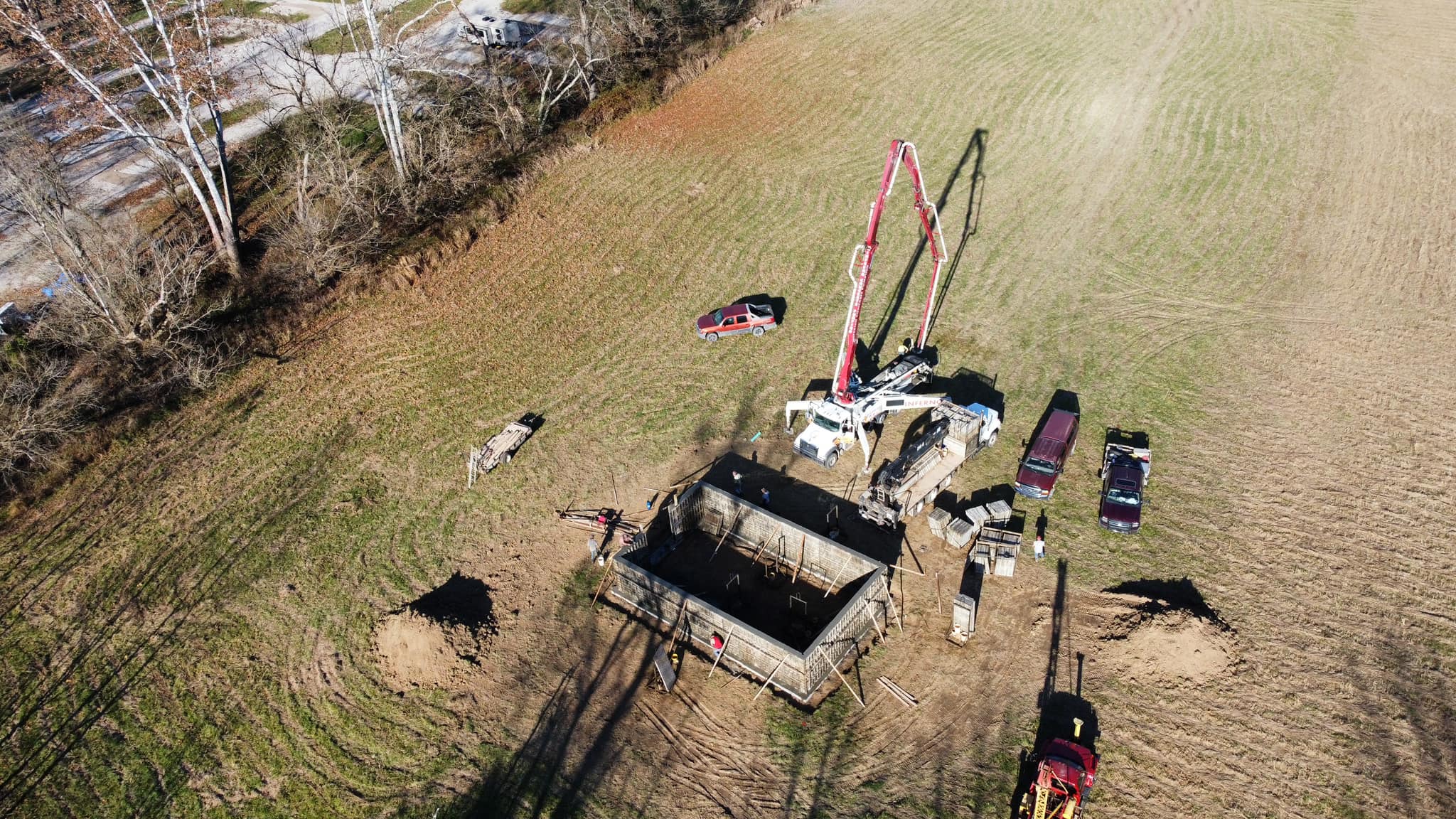 concrete foundation work