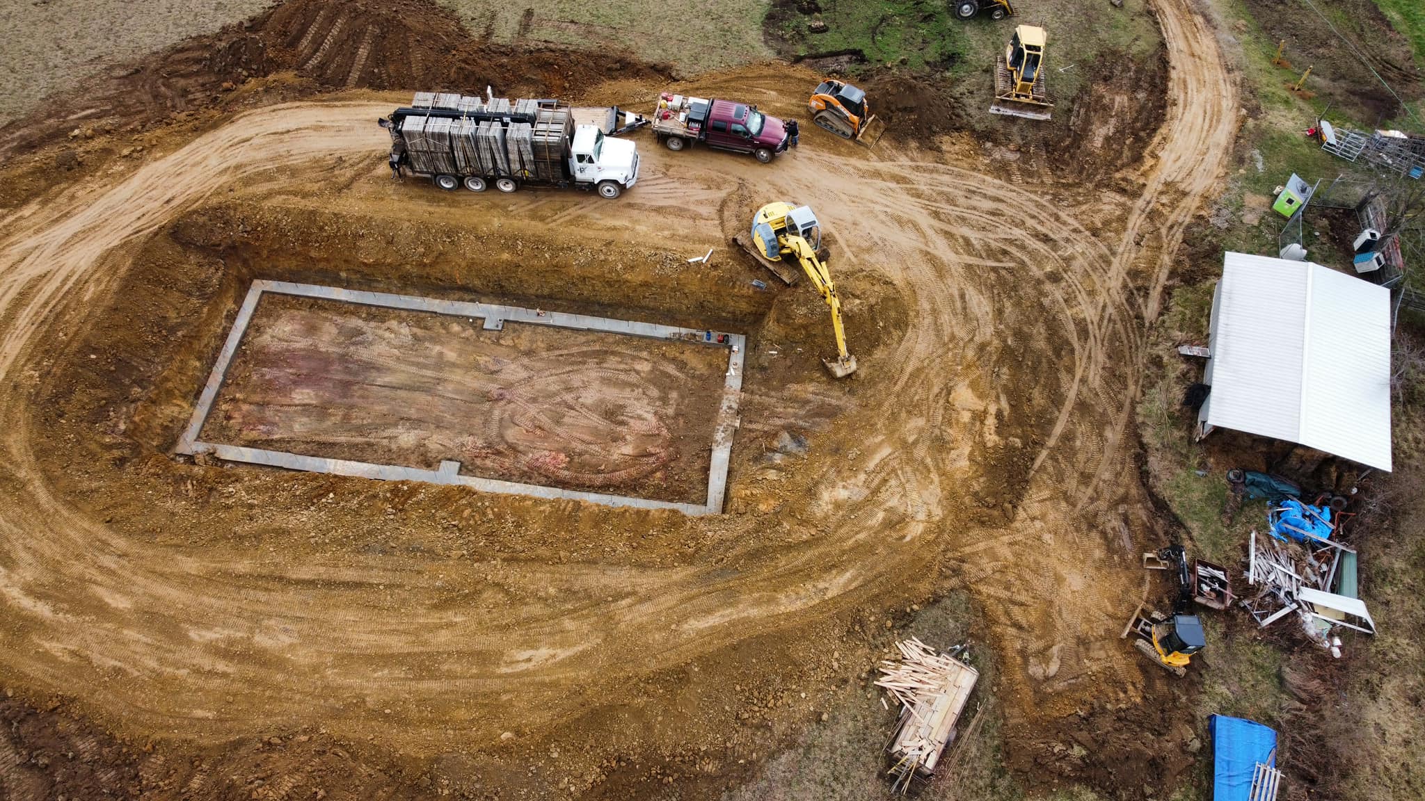 excavation for foundation