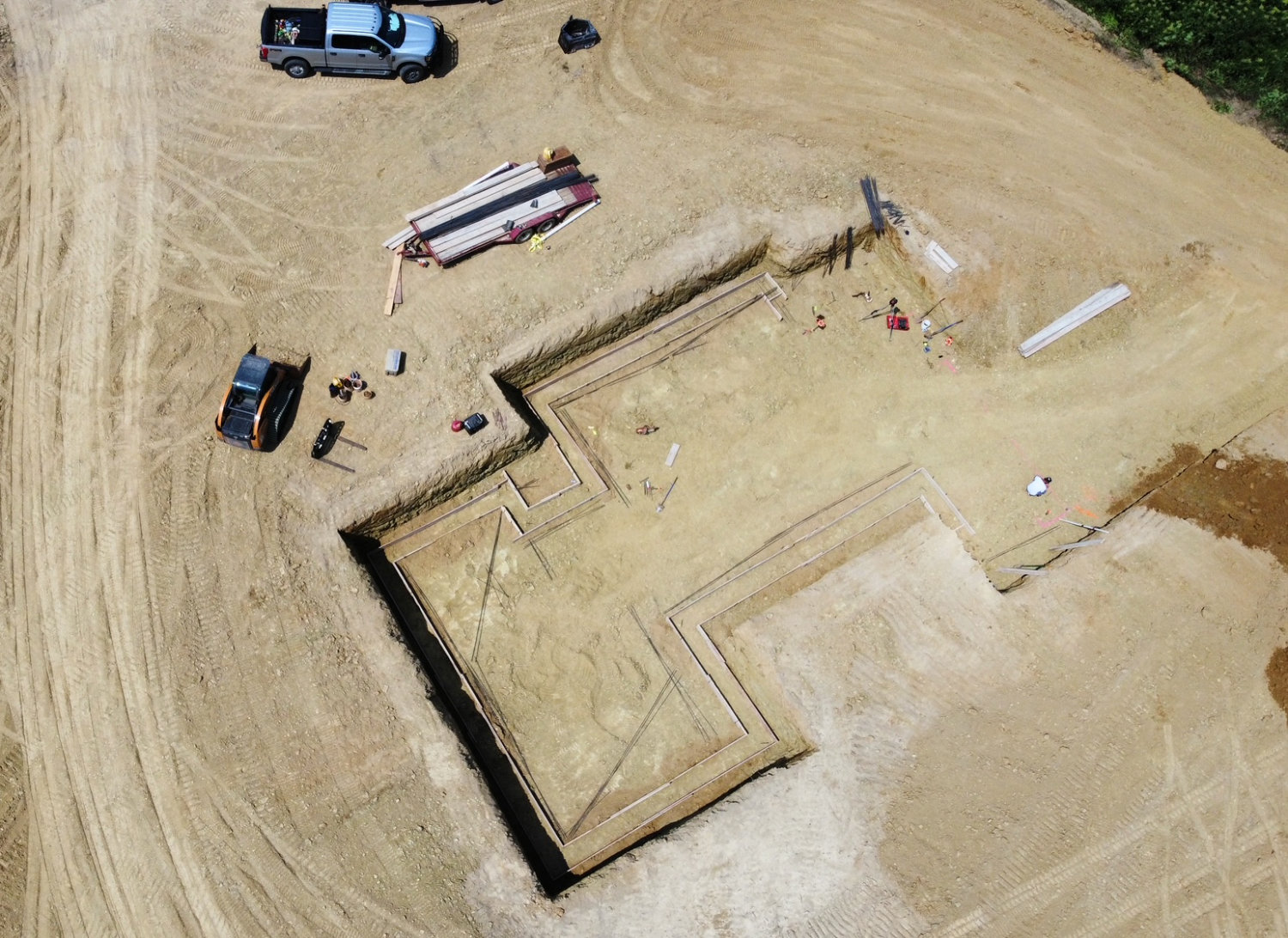 excavation for foundation