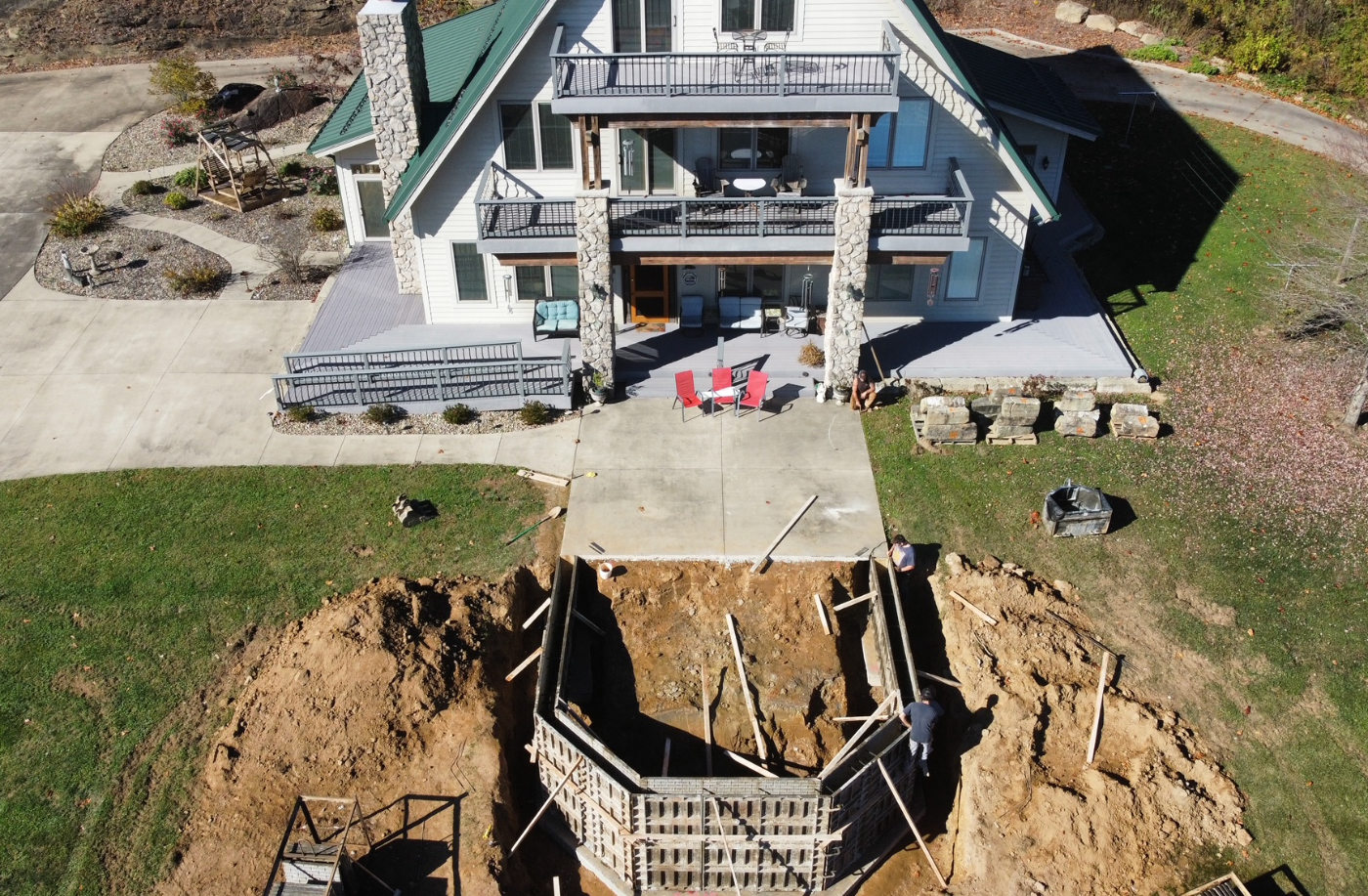 concrete work for home