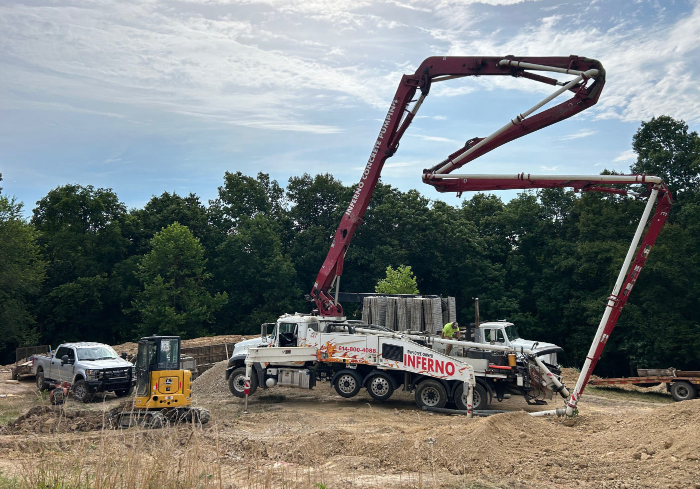 foundation construction site