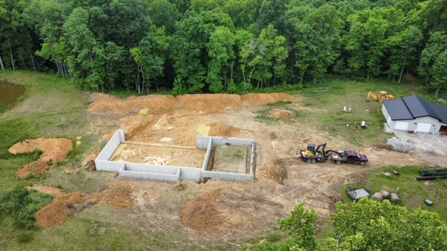 foundation building site